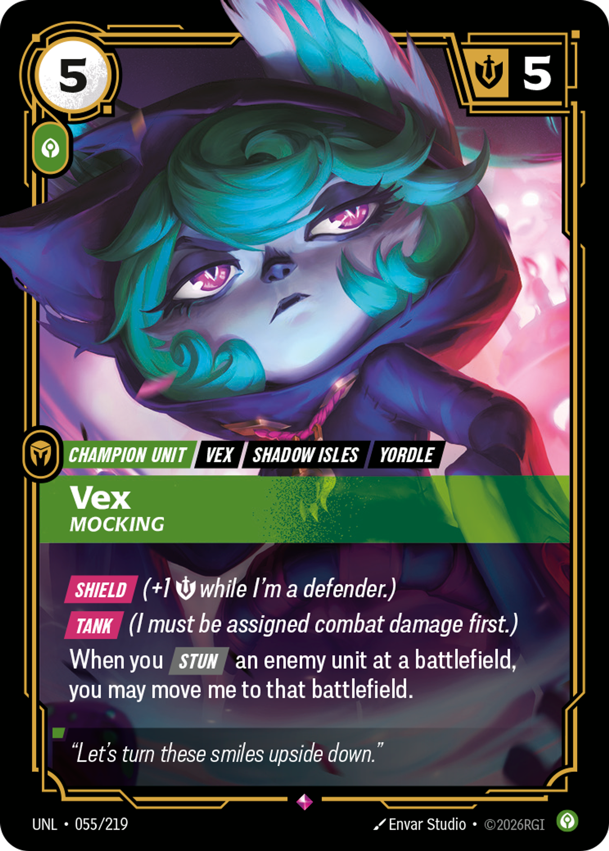 Vex, Mocking