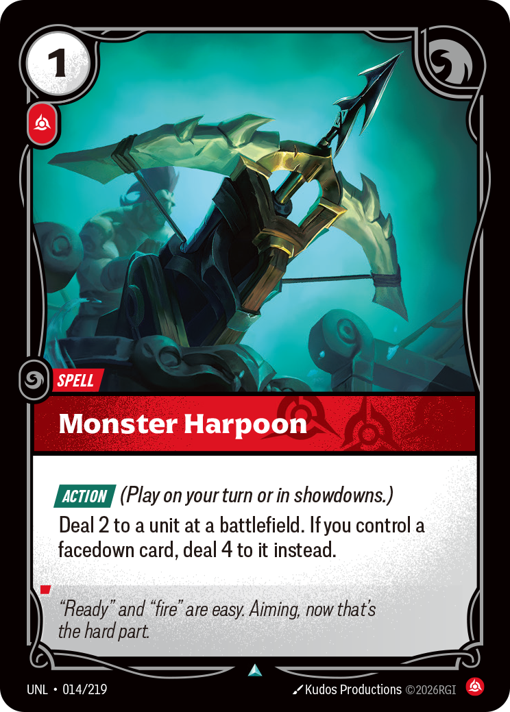 Harpon à monstres