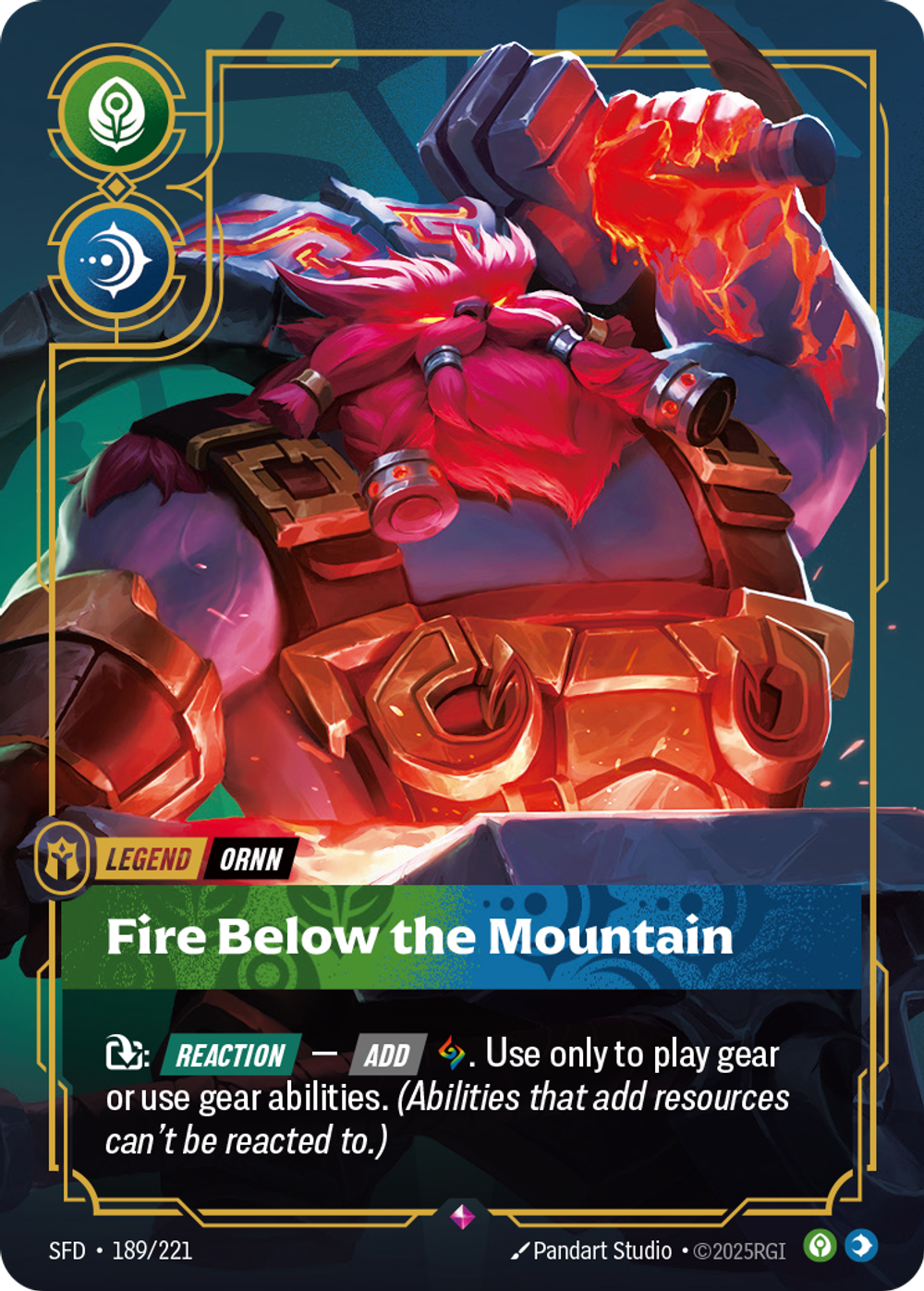 Ornn, Fire Below the Mountain (Metal)