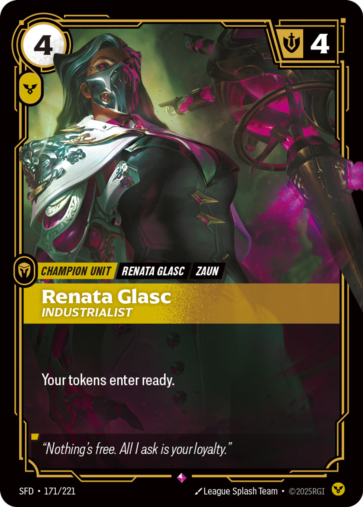 Renata Glasc, Industrialist