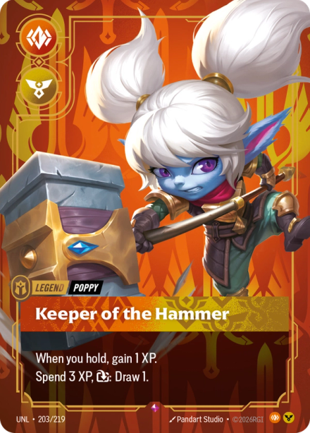 Legend Poppy, Keeper of the Hammer — Poppy Midrange deck by Hirob at RQ Utrecht