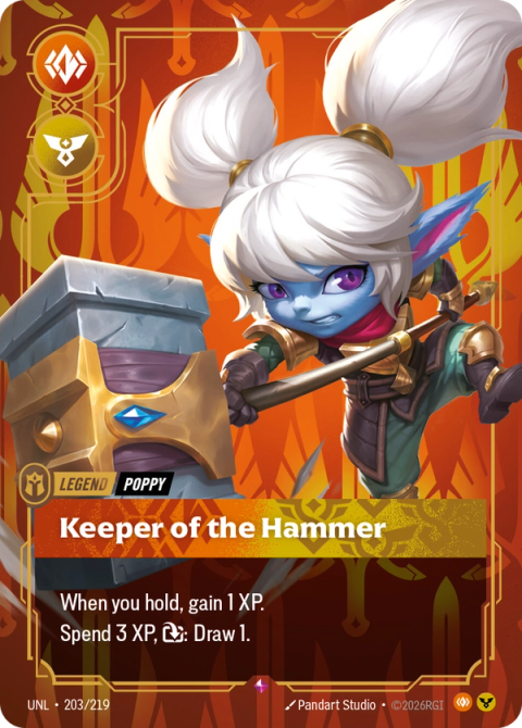 Poppy - Keeper of the Hammer — Unleashed #203, art by Pandart Studio