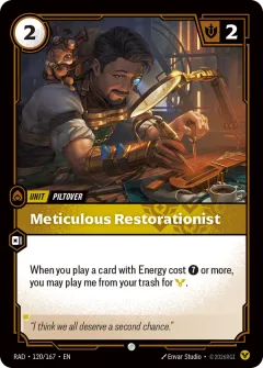 Meticulous Restorationist