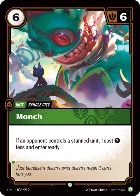 Monch — Unleashed #035, art by Envar Studio