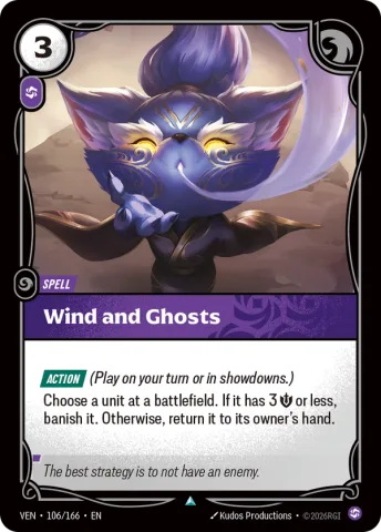 Wind and Ghosts · VEN-106/166