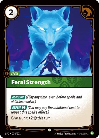 Feral Strength · SFD-034/221