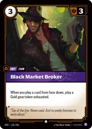 Black Market Broker