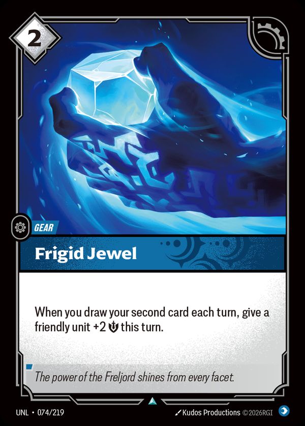 Frigid Jewel — Riftbound card