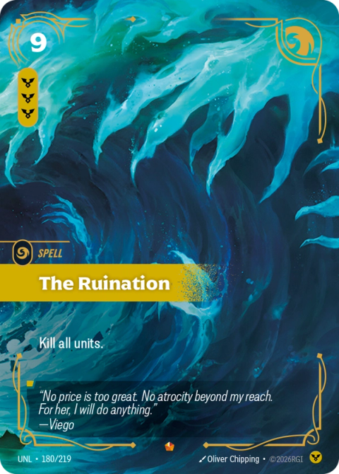 The Ruination — Unleashed #180, art by Oliver Chipping