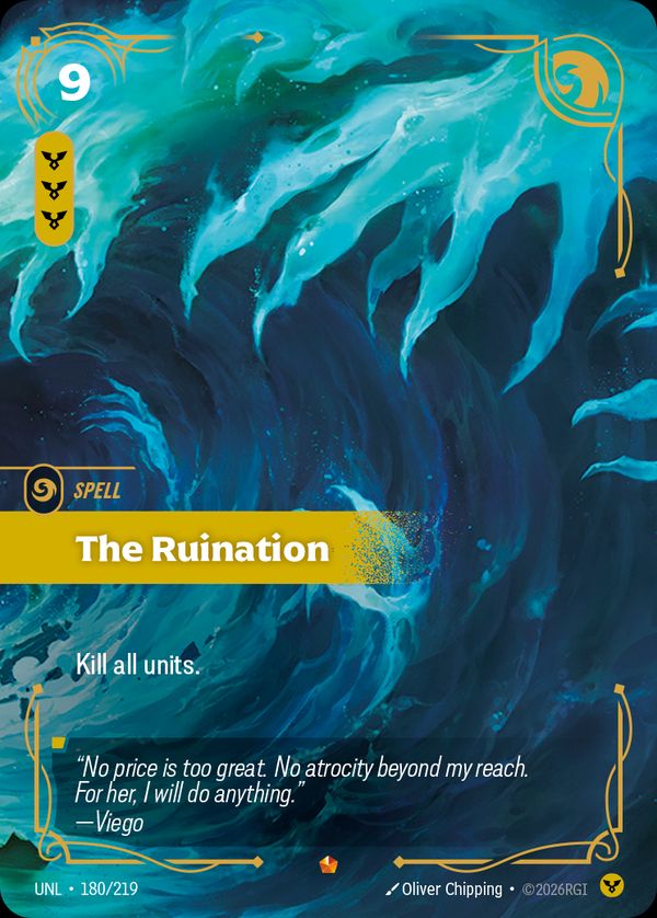 The Ruination — Riftbound card