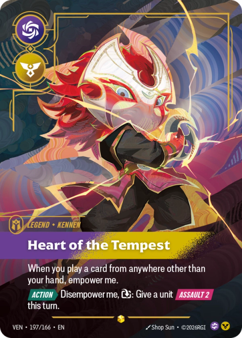 Heart of the Tempest — Vendetta #197, art by Shop Sun