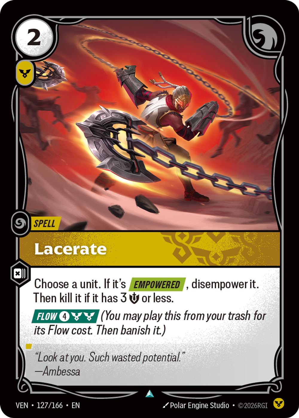 Lacerate
