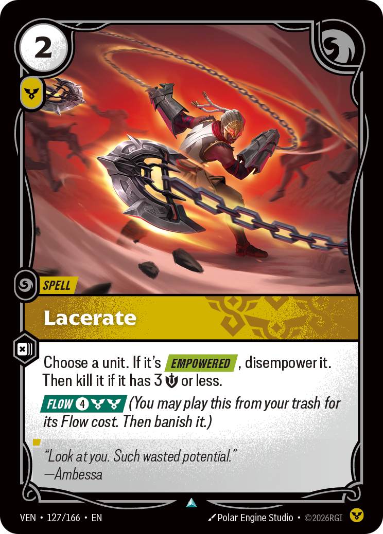 Lacerate