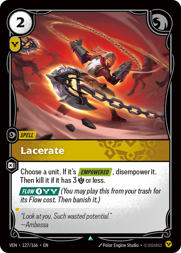 Lacerate