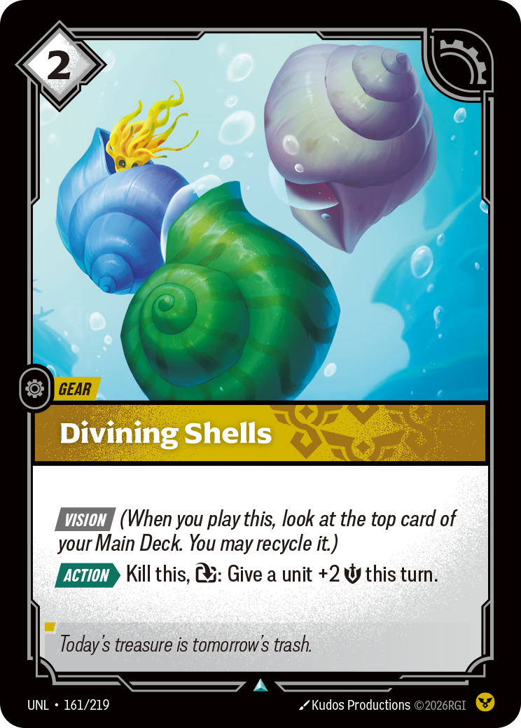 DIVINING SHELLS