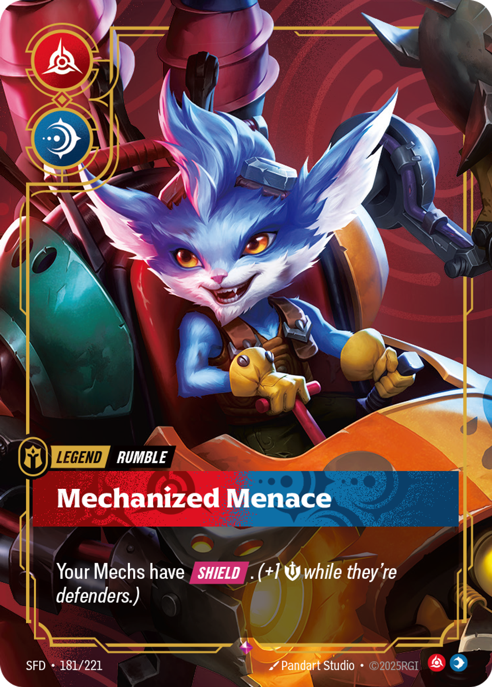 Rumble, Mechanized Menace (Metal)