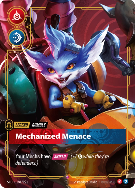 Legend Rumble, Mechanized Menace — Rumble Midrange deck by tkbtkbtkbtkb at RQ Utrecht