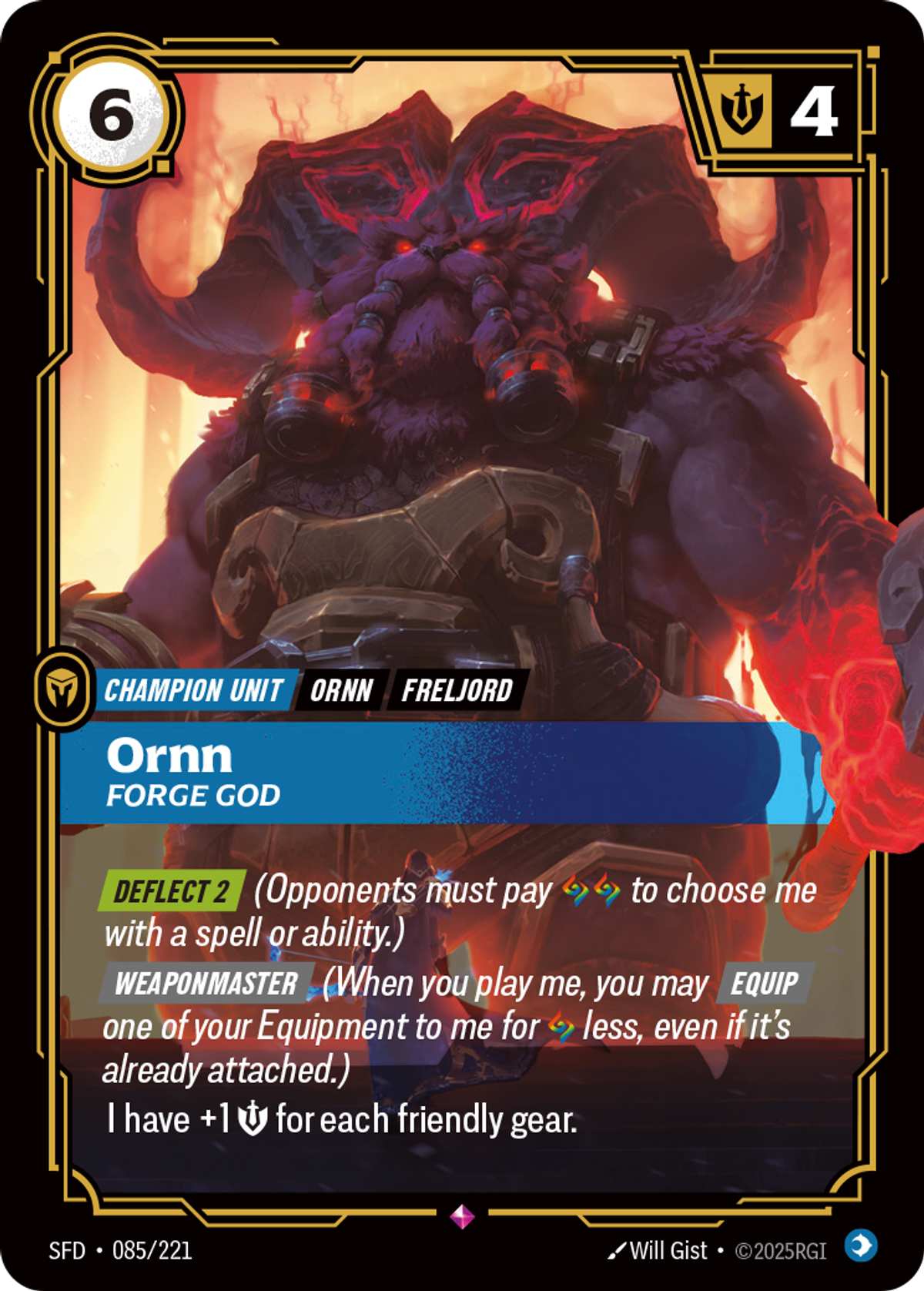 Ornn, Forge God