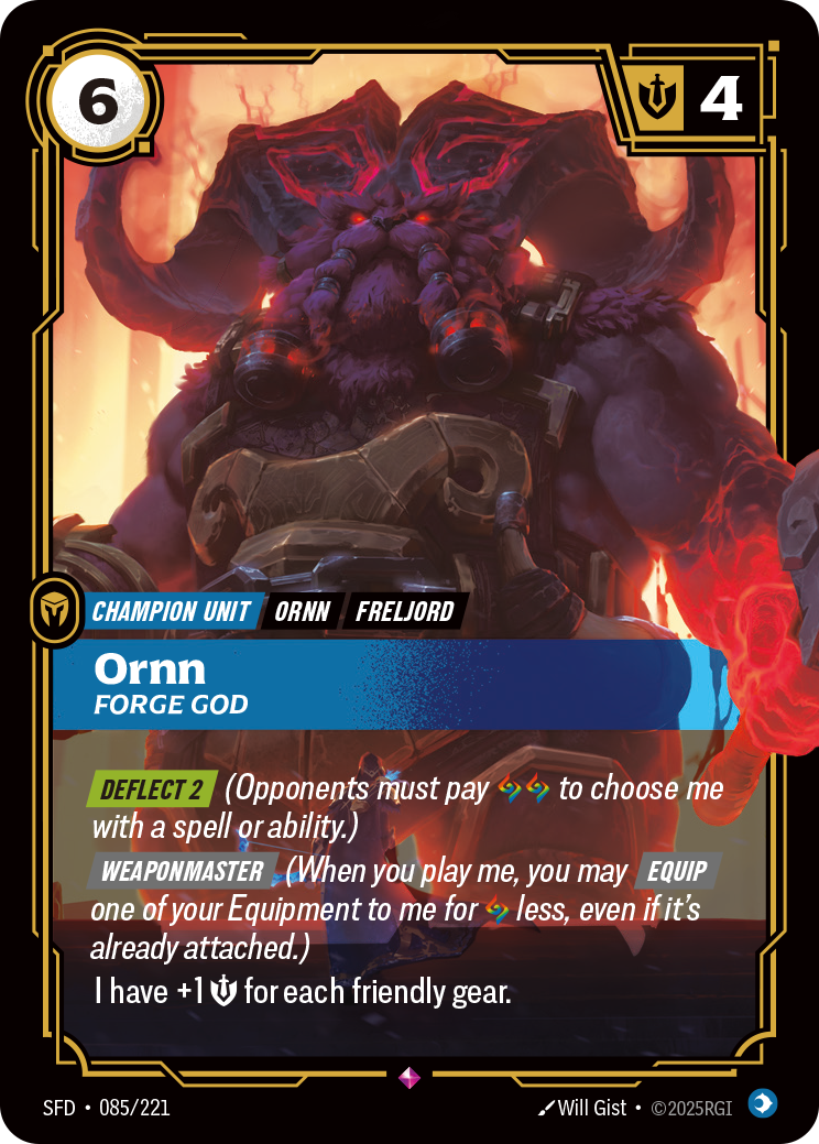 Ornn - Dieu de la forge