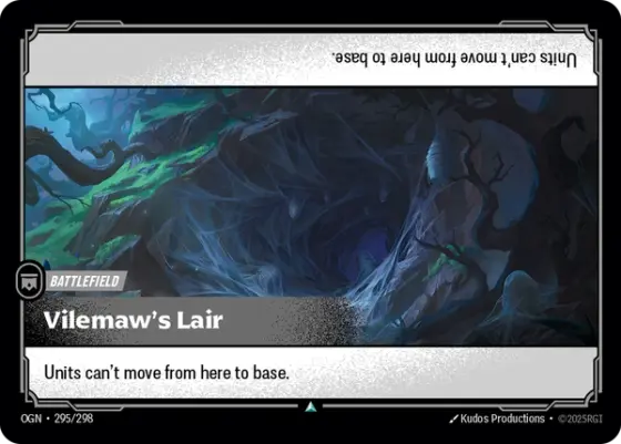 Vilemaw's Lair OGN-295 Standard printing