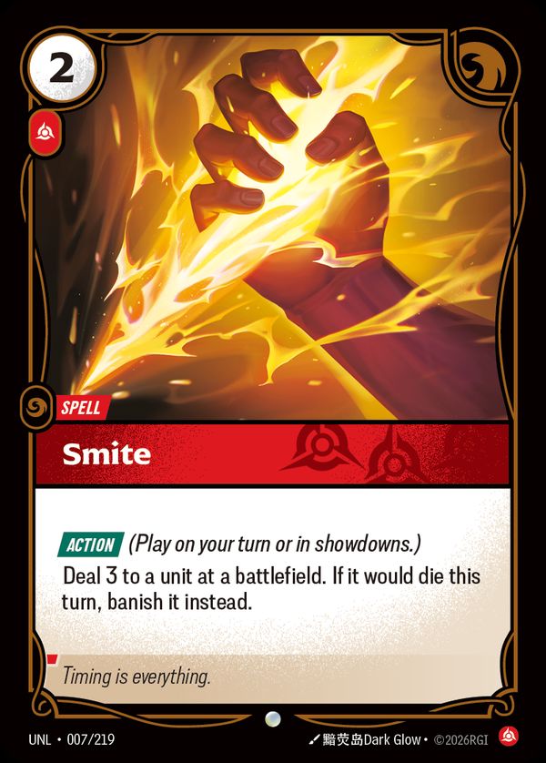 Smite — Riftbound card