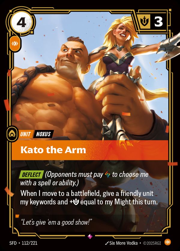 Kato the Arm — Riftbound card