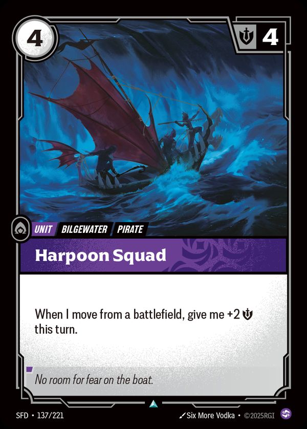 Harpoon Squad — Riftbound card
