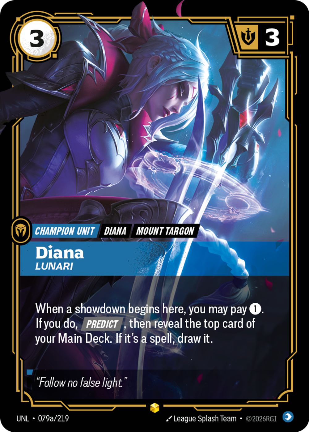 Diana, Lunari (Alternate Art)