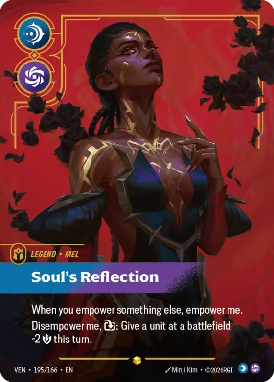 Mel, Soul's Reflection (Signature) VEN-195_p1 Signature printing