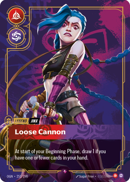 Legend Jinx, Loose Cannon — Jinx Aggro deck by Ghosterdriver at RQ Utrecht