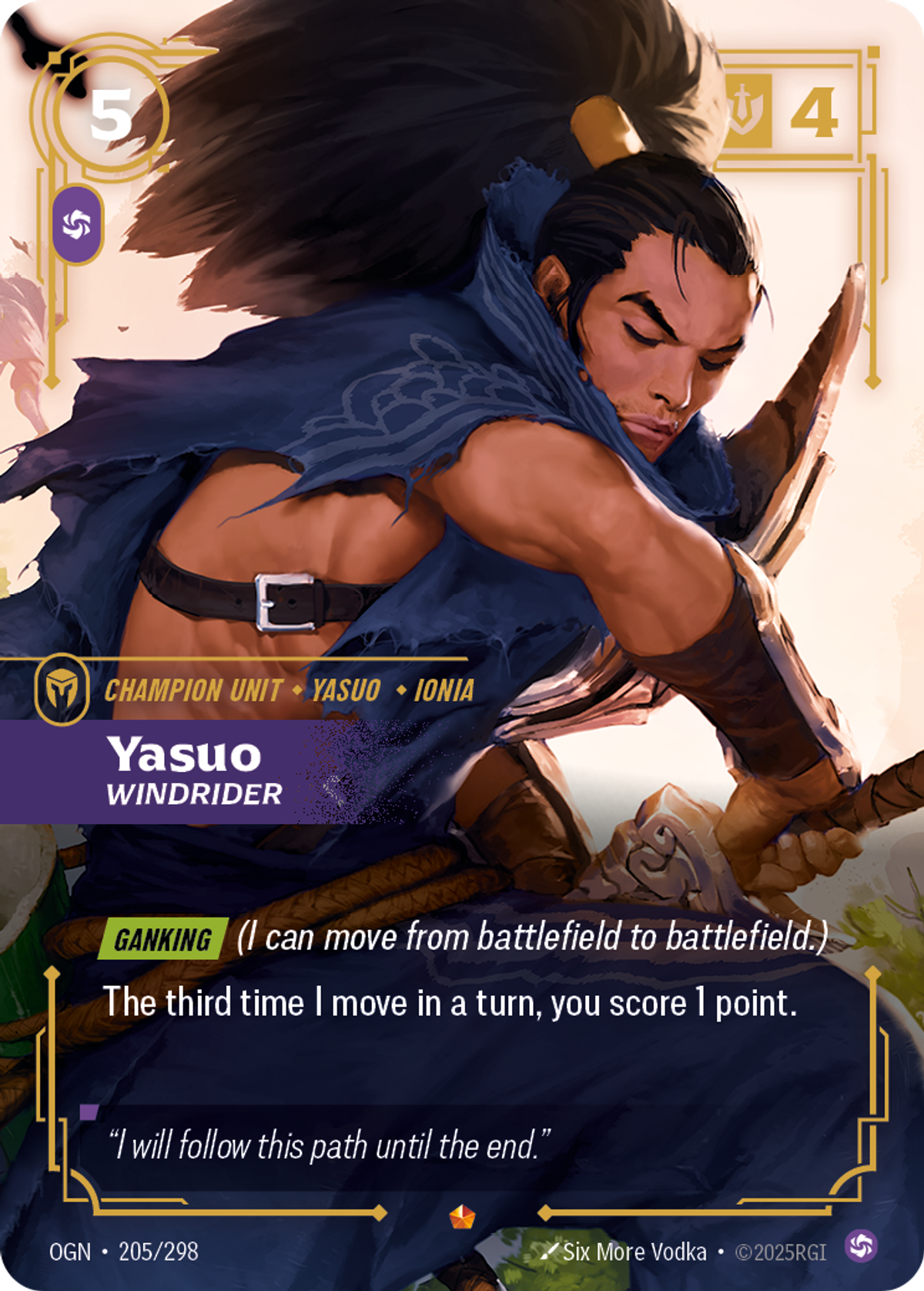 Yasuo, Windrider