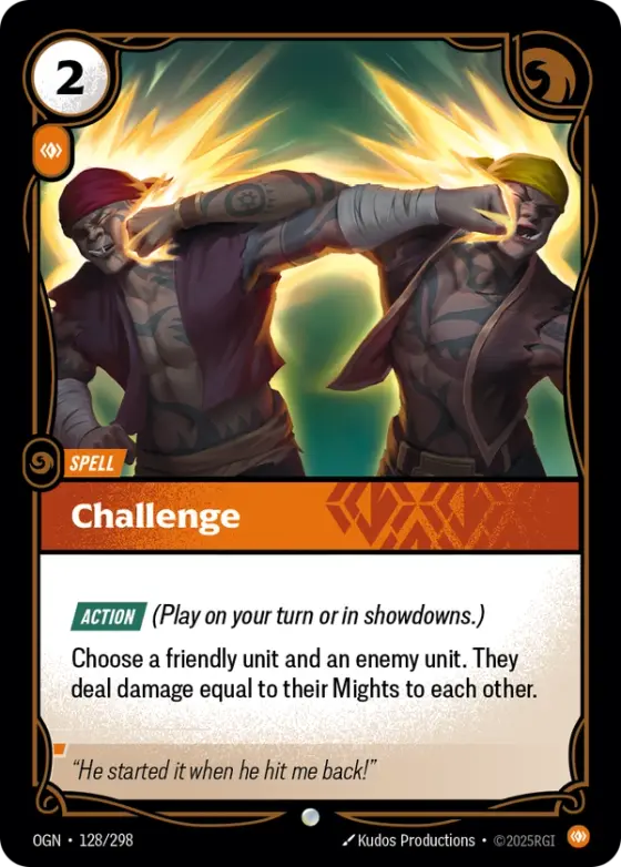 Challenge OGN-128 Standard printing