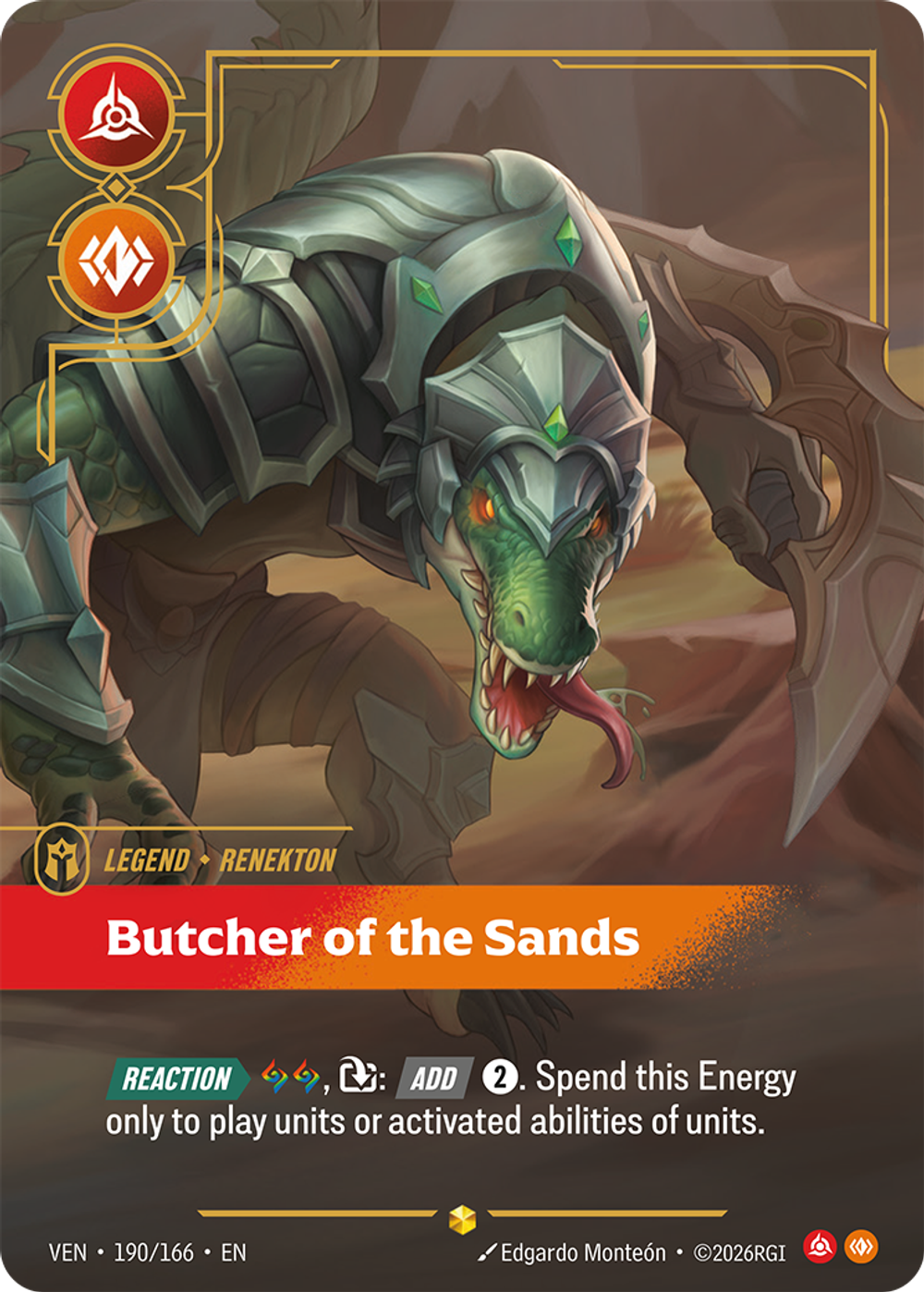 Renekton, Butcher of the Sands (Overnumbered)