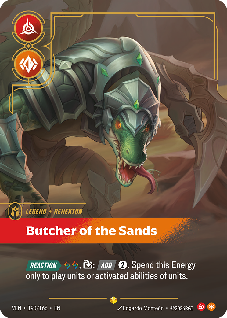 Renekton, Butcher of the Sands