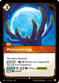 Platewyrm Egg