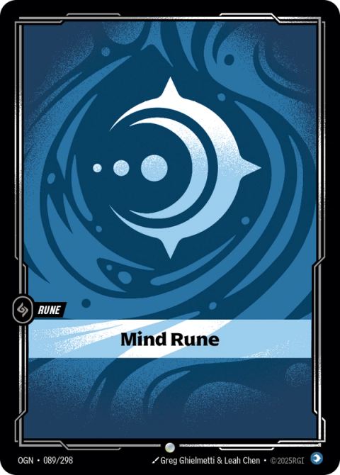 Mind Rune — Origins #089, art by Greg Ghielmetti & Leah Chen