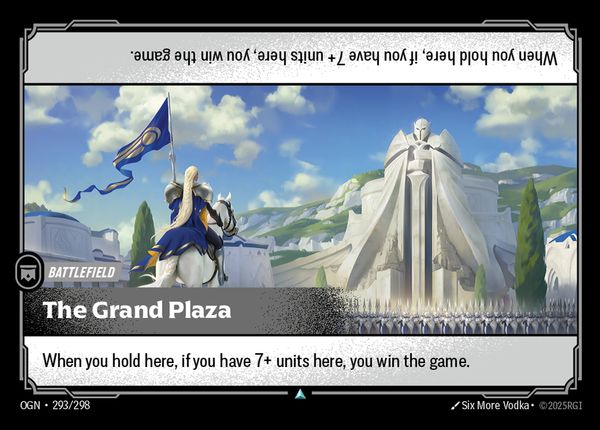 The Grand Plaza — Riftbound card