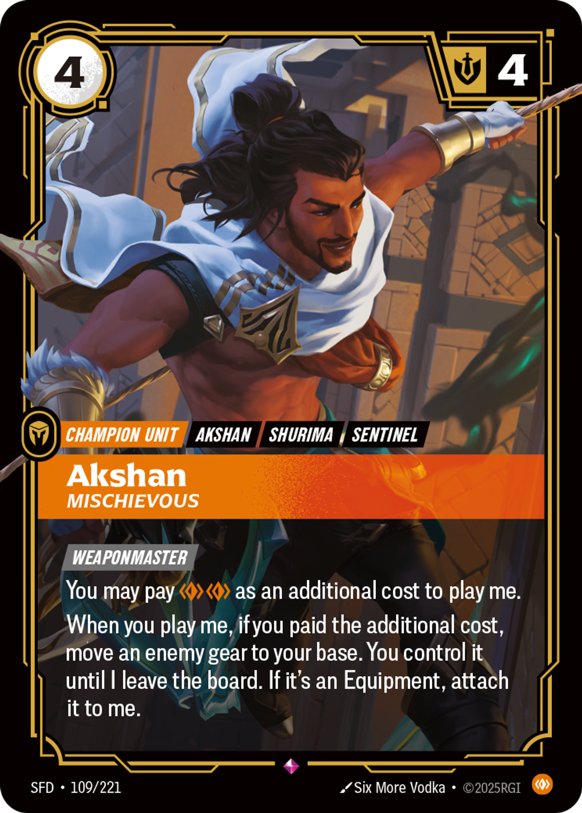 Akshan, Mischievous