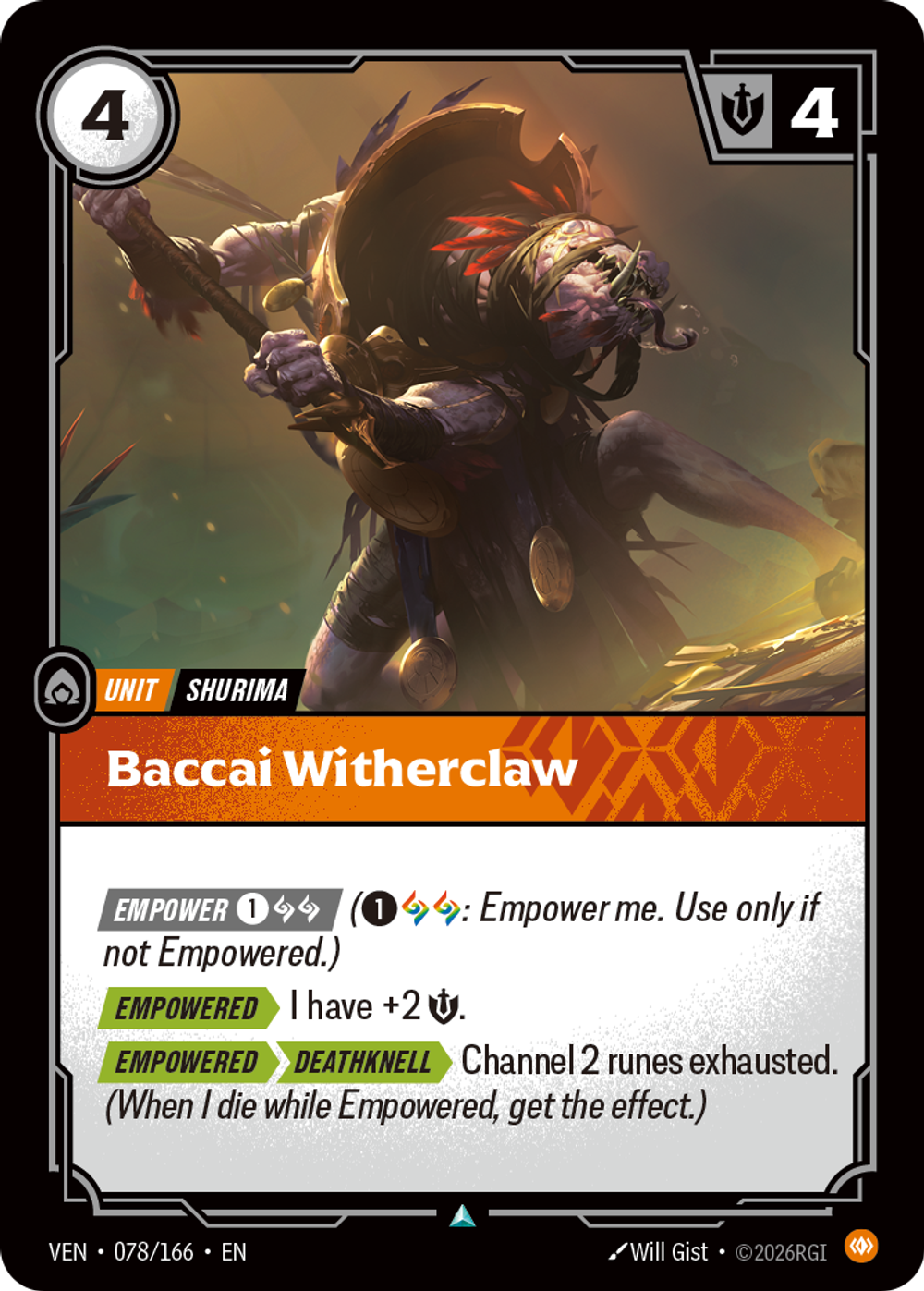 Baccai Witherclaw