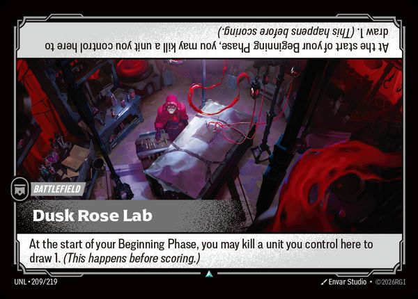 Dusk Rose Lab — Riftbound card