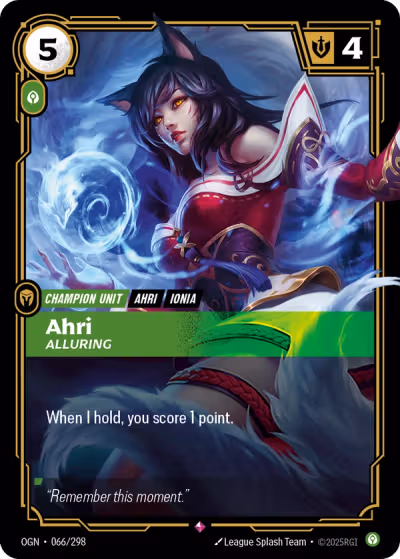 Ahri, Alluring
