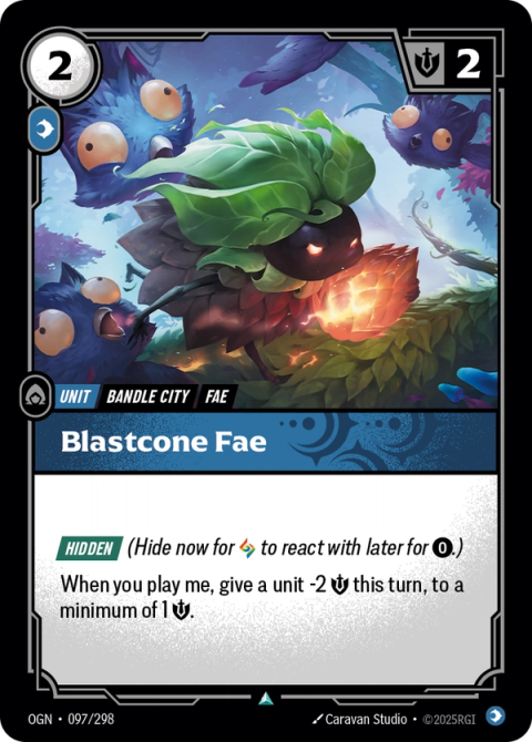 Blastcone Fae — Origins #097, art by Caravan Studio