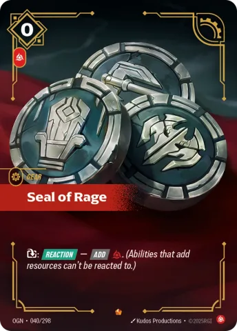Seal of Rage · OGN-040/298