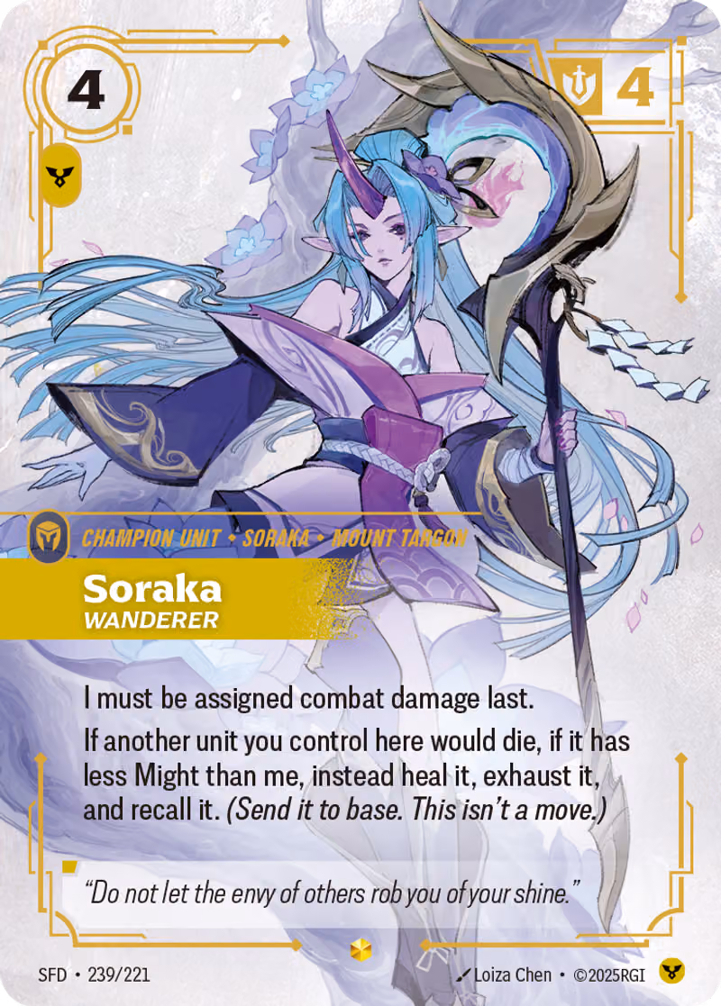 Soraka, Wanderer