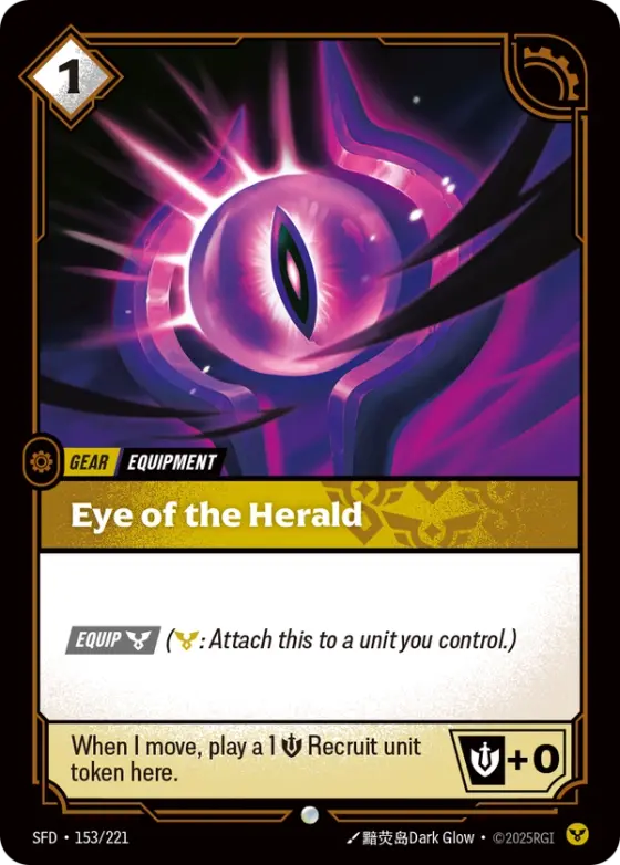 Eye of the Herald SFD-153 Standard printing