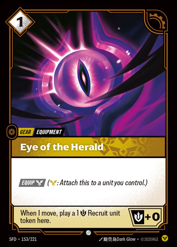 Eye of the Herald — Riftbound card