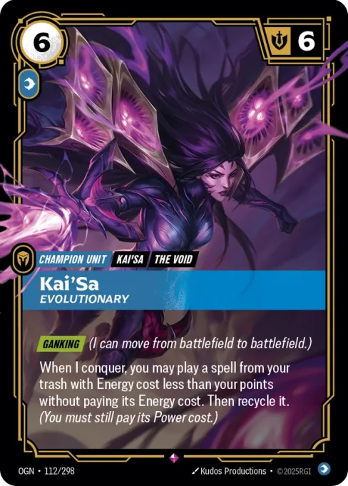 Kai'Sa, Evolutionary, OGN-112/298