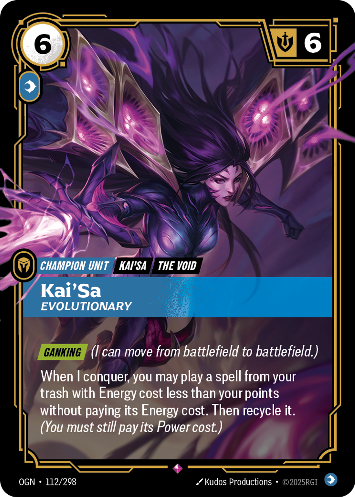 Kai'Sa, Evolutionary