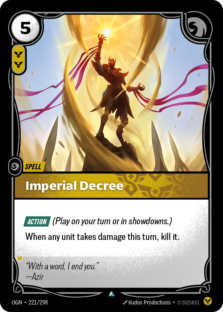 IMPERIAL DECREE