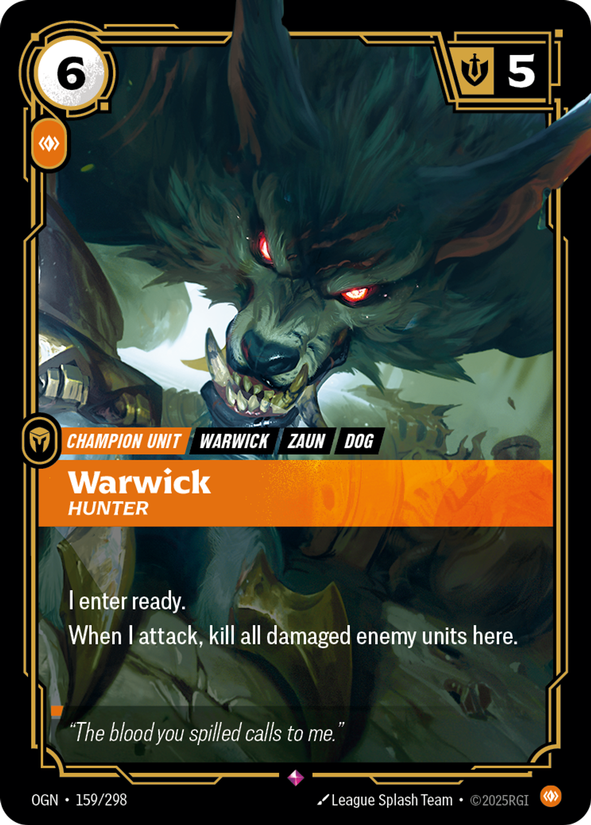 Warwick, Hunter